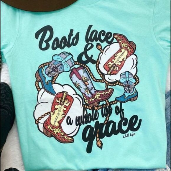 Tops - Boot lace and a whole bunch of grace